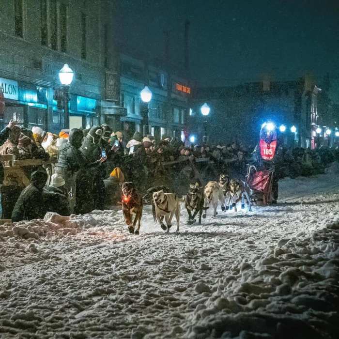 Off to the Races by UP 200 Sled Dog Race